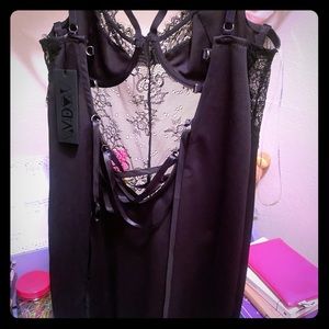 Mini See through Demonia Dress